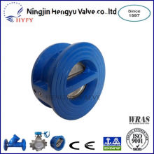 Green product cheap price wafer type double door check valve